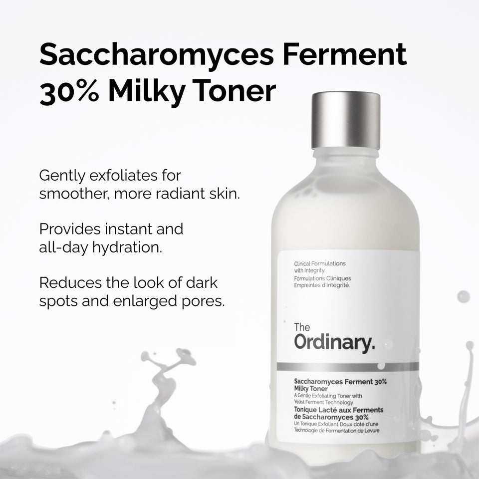 Milky Toner Ordinary - saccharomyces ferment 30% - 100ml