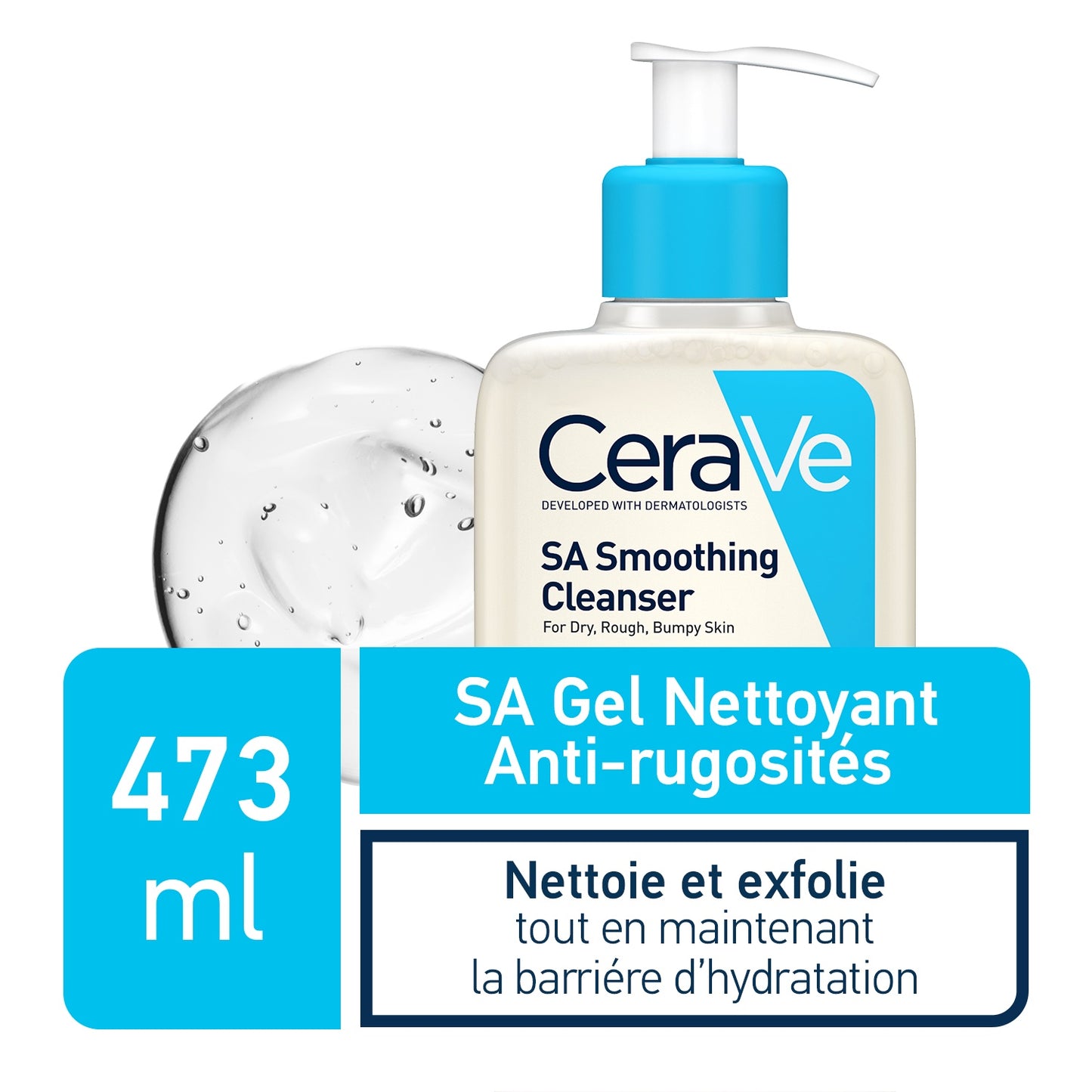 Cerave - SA Gel Nettoyant Anti Rugosités 473 ML