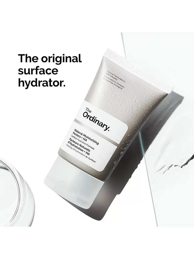 The Ordinary Natural Moisturizing Factors + ha, crème hydratante 30ml