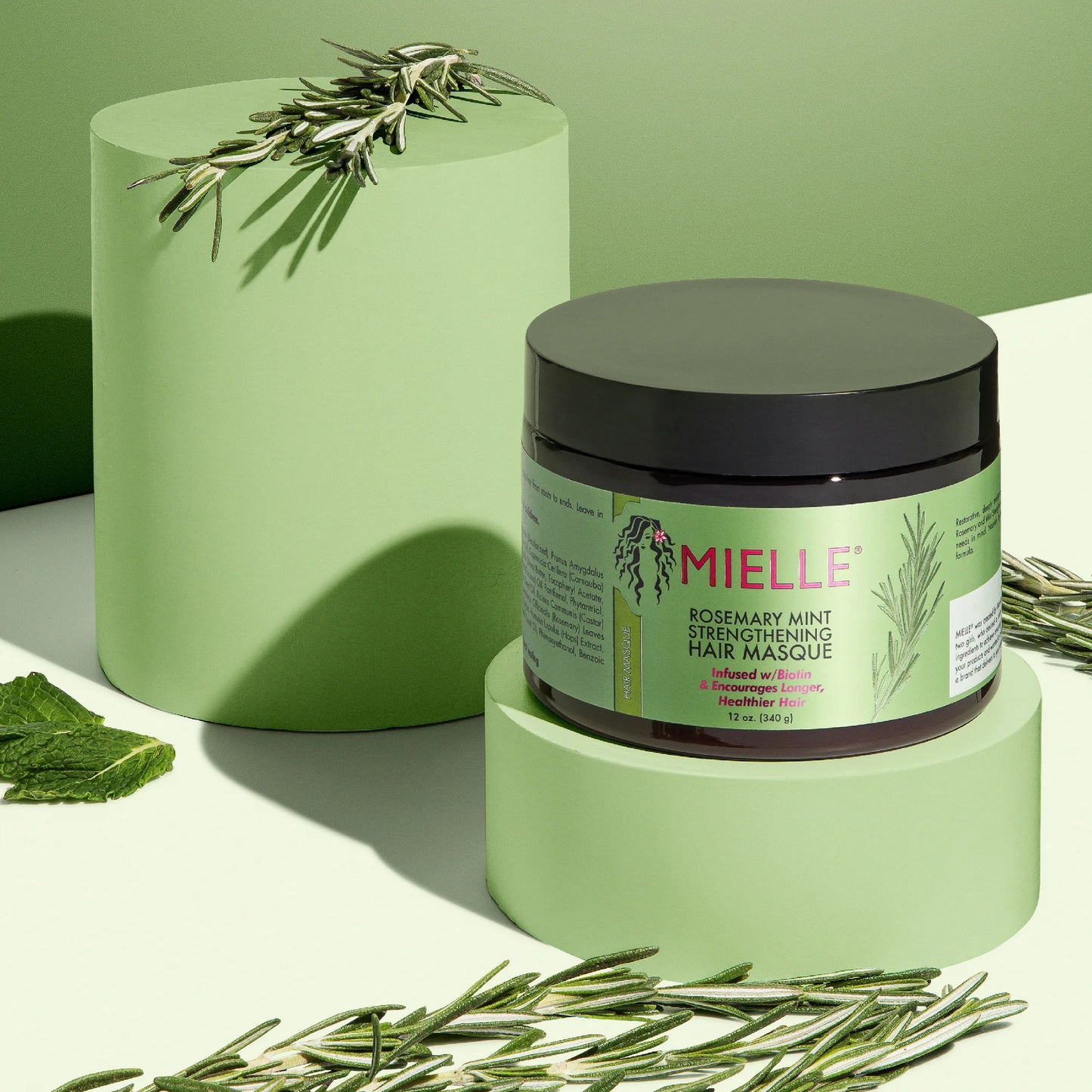 Rosemary Mint Hair Masque - MIELLE - 340g