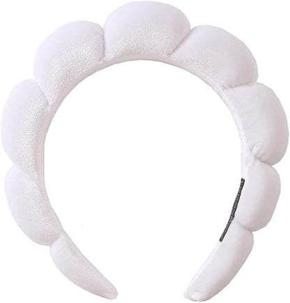 Bandeau cheveux Blanc Forme Nuage