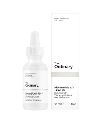 The Ordinary Niacinamide 10% + Zinc 1% - Sérum Anti-imperfection