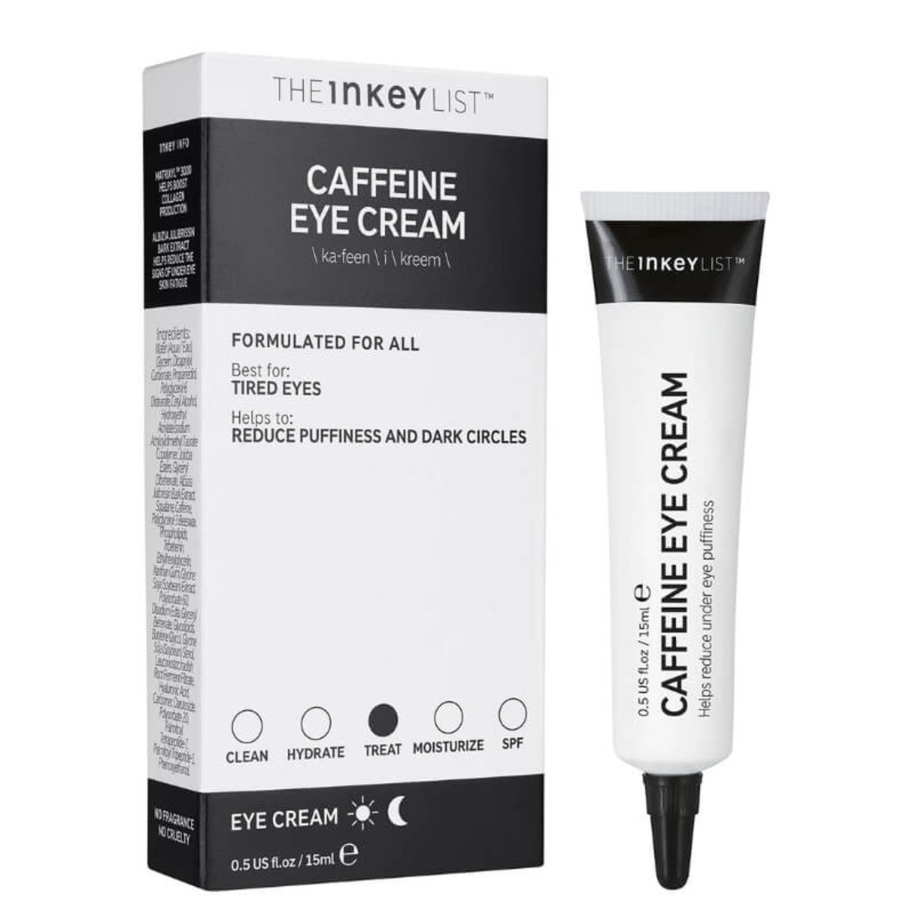 Crème Yeux à la Caféine de The INKEY List | 15ml