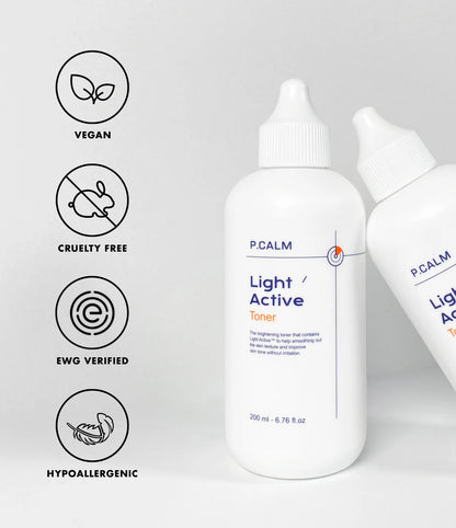 P.CALM - Light Active Toner - Lotion tonique | 200ml