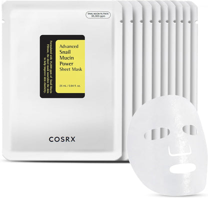 COSRX Mask Advanced Snail Mucin Power Sheet – Intensive Hydration & Skin Repair