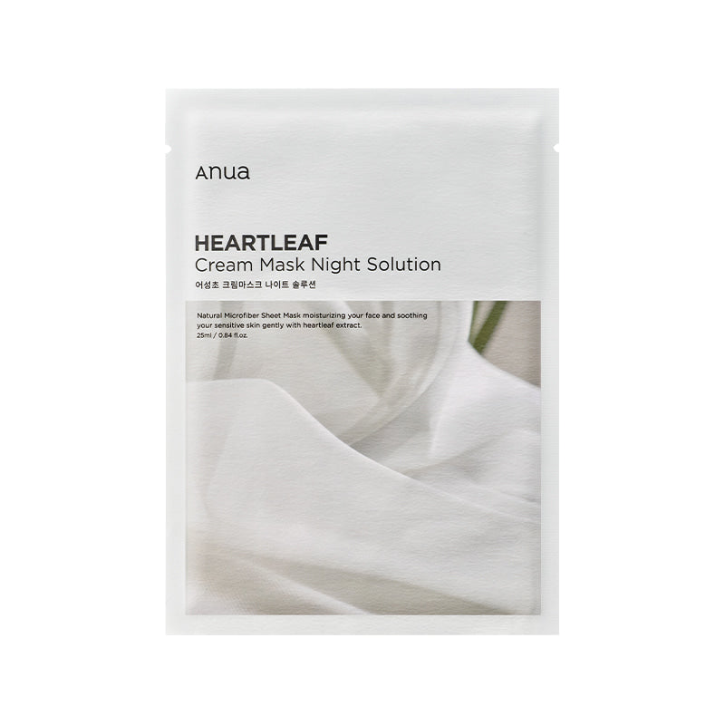 ANUA Mask Heartleaf Cream Night Solution