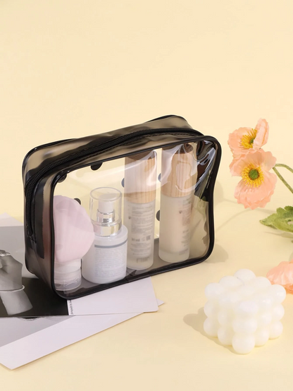 Sac De Rangement Cosmétique Transparent Imperméable Pour Les Femmes