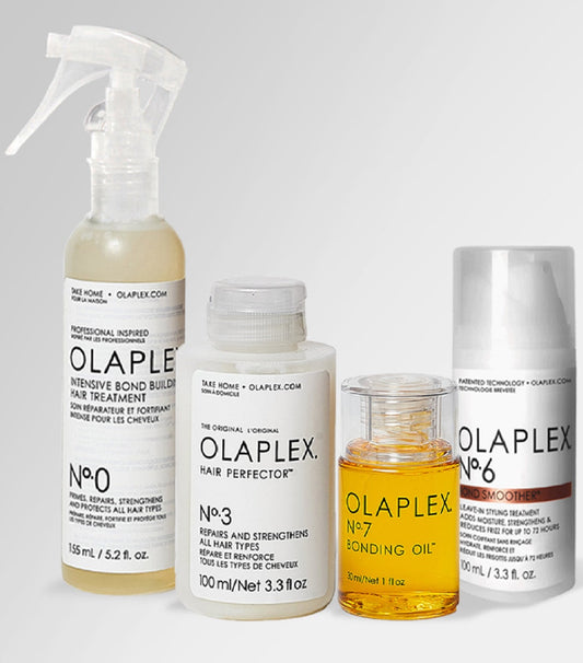 Packet Olaplex N°.0 + N°.3 + N°.6 + N°.7 Intensif Treatment - Traitement Intensif